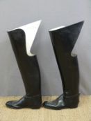 A pair of Household Cavalry full dress riding boots