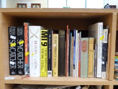 A quantity of military books covering a wide variety of topics including Army, Navy and Air Force,