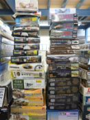 Thirty-one Revell, Heller, Forces of Valour, Dragon, FROG, Matchbox,