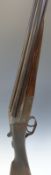 Holloway & Naughton 12 bore side by side shotgun with named and engraved locks,