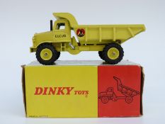 Dinky Toys diecast model Euclid Rear Dump Truck with Tipping Body 965,