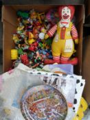 A very large quantity of novelty film and TV related toys including McDonalds Happy Meal Toys,