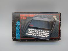 Sinclair ZX81 vintage computer, in original box.