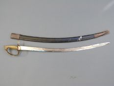 Indian replica Kirpari Dress sword with scabbard,