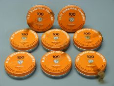 Eight tins of Eley Surefire primers.