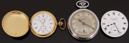Parsons & Sons of Bristol pocket watch movement,