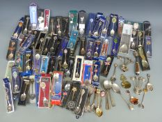 A quantity of mainly boxed collectors' spoons