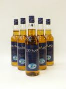 Six bottles of Lochranza Founders' Reserve whisky 70cl 40% vol