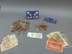 A collection of UK coinage, Edward VII onwards, includes 27.