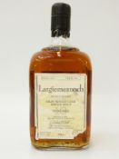 Largiemeanoch 19 year old, (distilled 1975) Islay single cask single malt whisky 70cl, 52.
