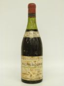 Richebourg 1961 red wine,