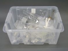 A collection of jewellery display items