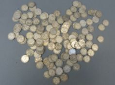 Approximately 740g of pre-1947 shillings,