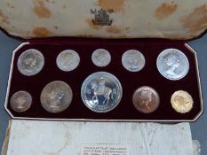 A cased 1953 Coronation set,