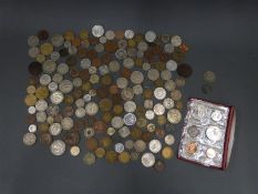 A small amateur collection of overseas coinage, includes a Royal Australian Mint set,