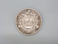 A 1927 George V wreath crown