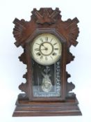 A late 19thC Ansonia Clock Co. New York, U.S.