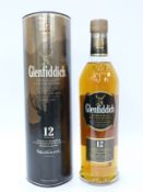 Glenfiddich 12 year old Caoran reserve single malt whisky 70cl 40%vol