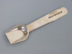 A novelty hallmarked silver ice cream spoon, Birmingham 2007, length 8.