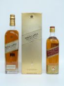 Johnnie Walker Gold Label reserve whisky, 1 litre 40%vol,