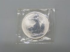 A 1998 silver Britannia.