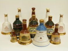 12 Bell's Whisky bells, comprising 7 x 75cl, 2 x 50cl,