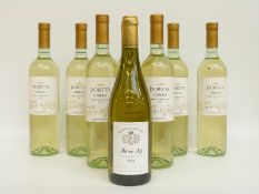 Eight bottles of wine comprising of seven Isoletta Grillo 2015 75cl 13% vol and one Macon-Aze 2014