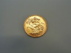 An 1894 gold full sovereign