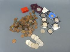 A collection of sundry coinage George III onwards,