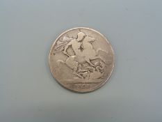 An 1821 George IIII crown