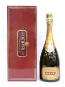 Krug Grande Cuvee Champange brut, 75cl, 12%vol, in original box.