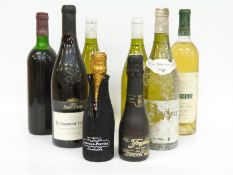 Six bottles of wine comprising three bottles of Sancerre circa 1990 and 1993,