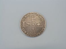 A 1698 William III half crown