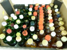 Approximately 65 whisky miniatures including Glen Grant, Linkwood, Scapa, Longmorn-Glenlivet,