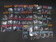 A collection of German and World coins