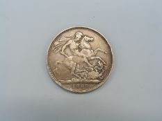 An 1889 Queen Victoria Jubilee head crown