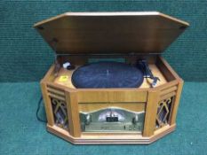 A retro style music centre