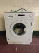 A Hoover 8kg intergrated washing machine