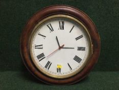 An early 20th century school clock