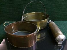 Brass jam pan,