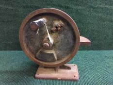 A cast iron industrial tool