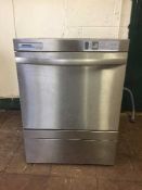 A commercial Winterhalter dish washer