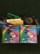 Box of two HQ temperature controlled soldering stations,