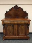 A Victorian mahogany chiffonier