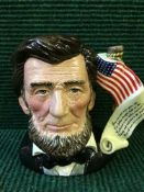 A Royal Doulton Character Jug : Abraham Lincoln D6936, limited edition No.