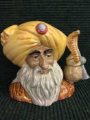 A Royal Doulton Character Jug : The snake charmer D6912 limited edition of 2500 numbered 1690