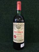 Petrus, Pomerol, vintage 1980, upper/top shoulder,