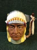 A Royal Doulton double sided Character Jug : The Antagonists Collection The Battle of Little Big