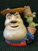 A Royal Doulton Character Jug : Desperate Dan D7006