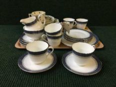 A Royal Doulton Sherbrooke tea service,